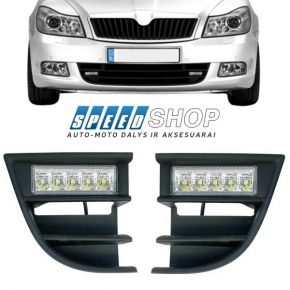 Škoda Octavia LED žibintai 